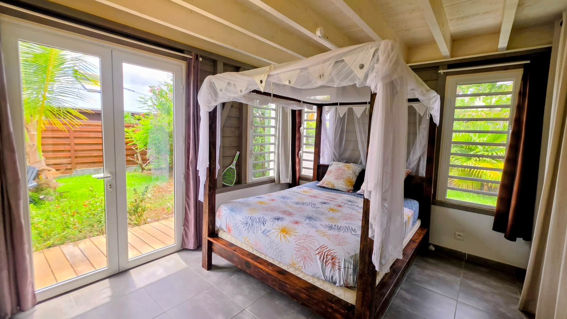 La chambre jardin